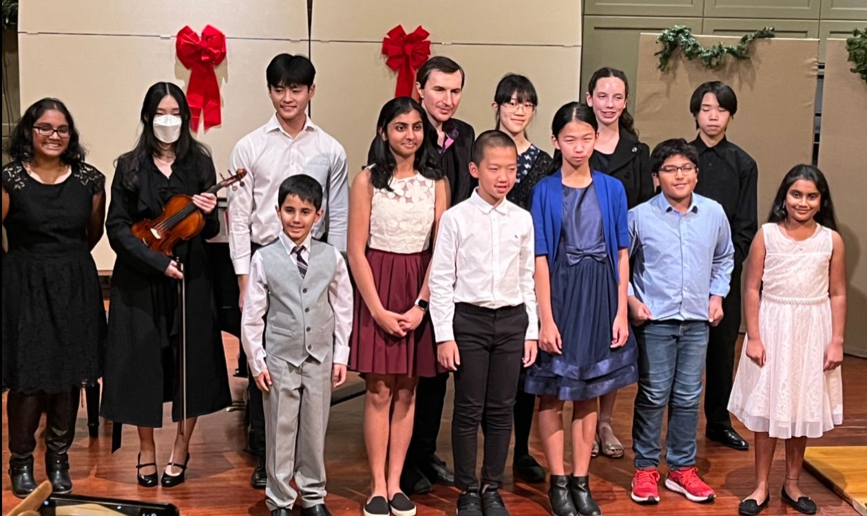 Winter recital at Live Oak Unitarian Universalist Church 